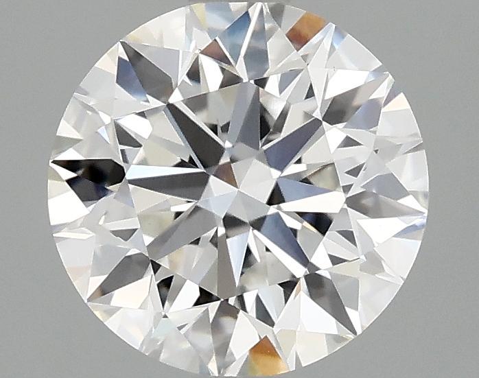 2.05 Carat Round Shaped Excellent Cut VVS2 IGI Certified Lab Grown Diamond
