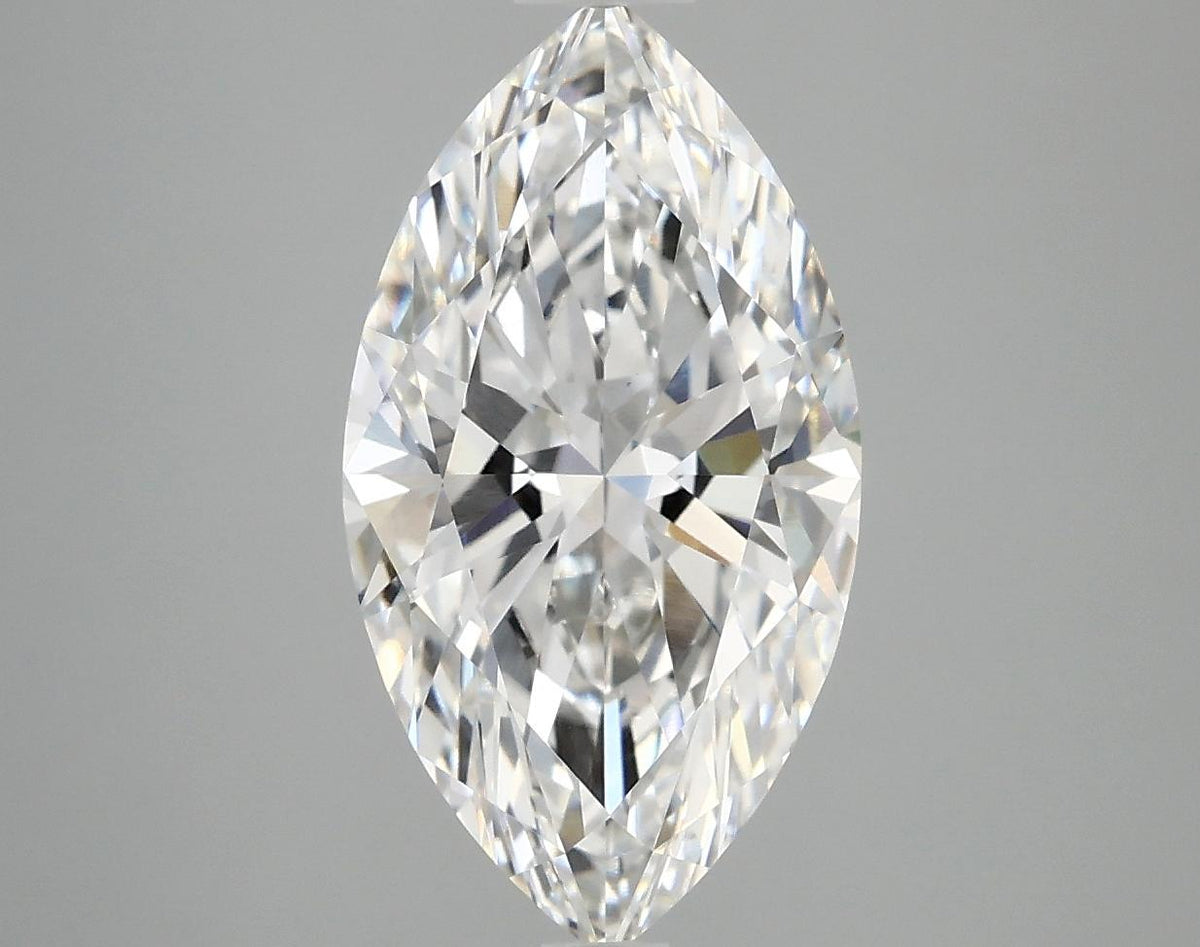 3.08 Carat Marquise Shaped Excellent Cut VS1 IGI Certified Lab Grown Diamond