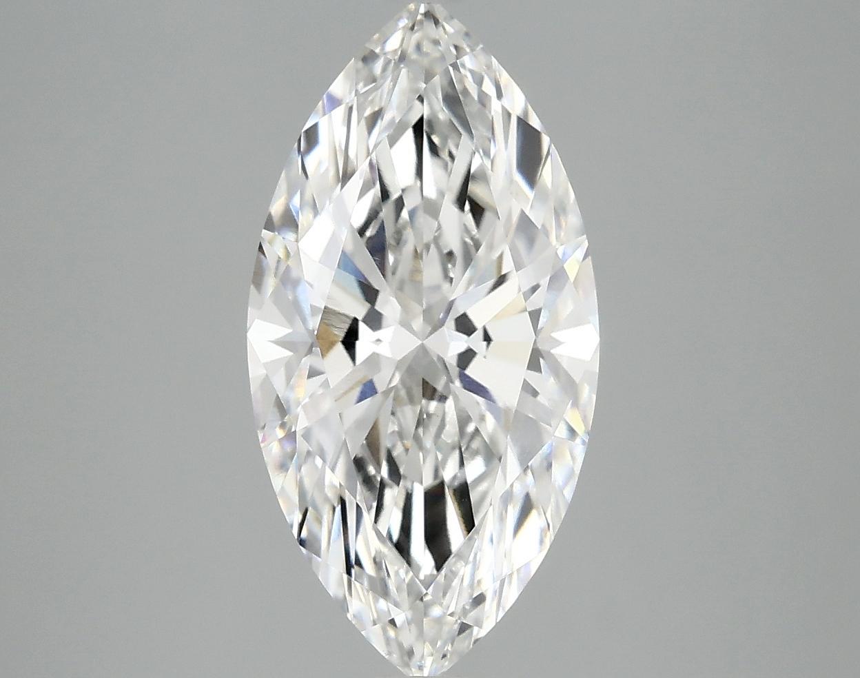 3.05 Carat Marquise Shaped Ideal Cut VS1 IGI Certified Lab Grown Diamond