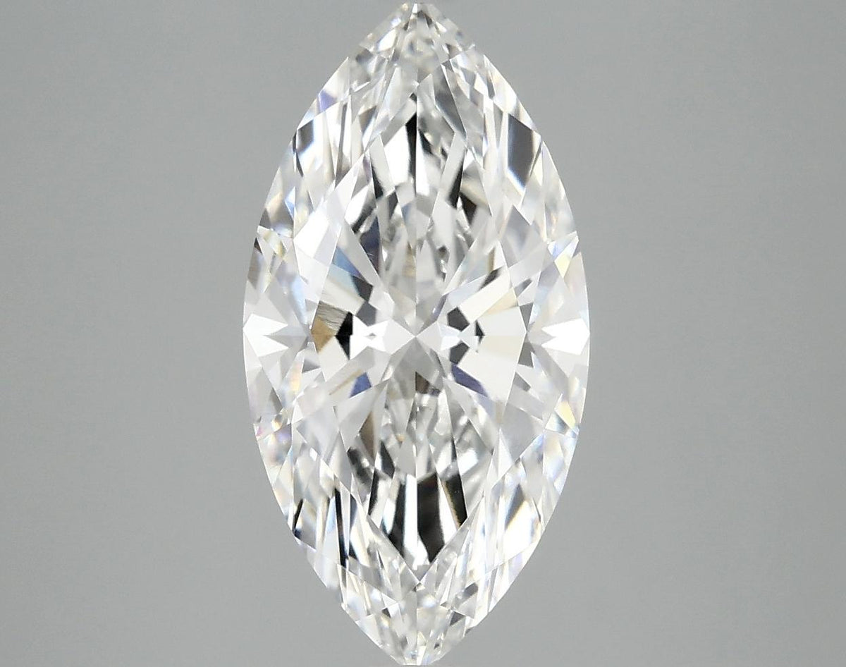 3.05 Carat Marquise Shaped Ideal Cut VS1 IGI Certified Lab Grown Diamond