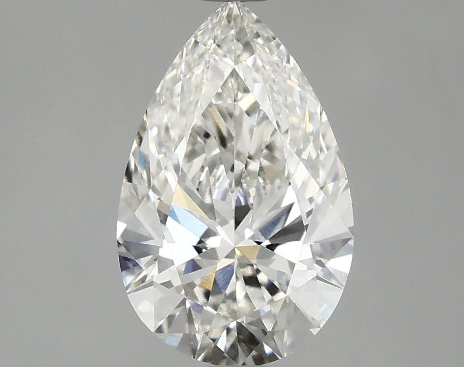 1.97 Carat Pear Shaped Ideal Cut VVS2 IGI Certified Lab Grown Diamond