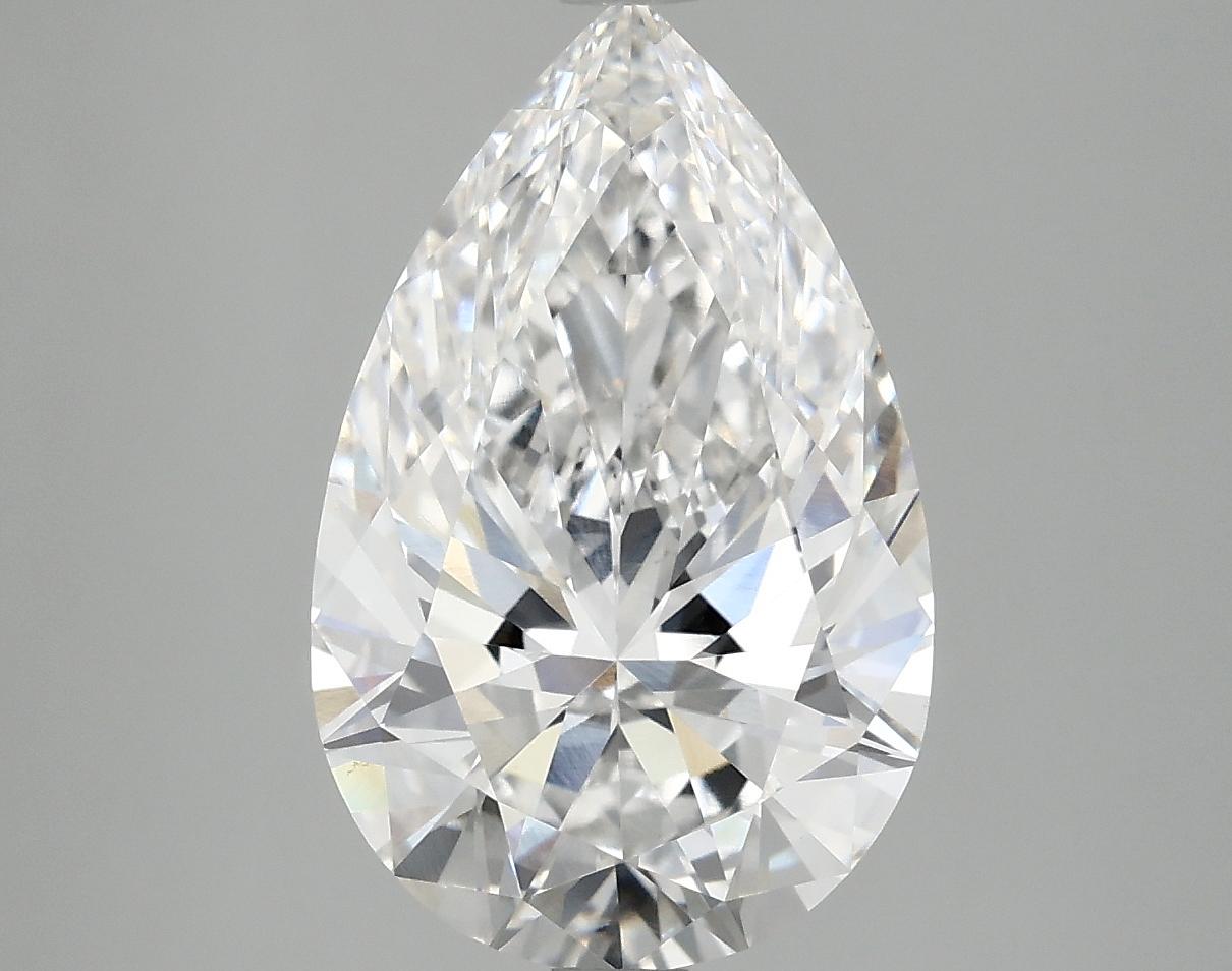 4.07 Carat Pear Shaped Ideal Cut VS1 IGI Certified Lab Grown Diamond