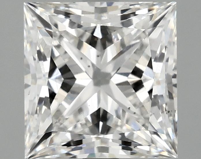 3.08 Carat Princess Shaped Ideal Cut SI1 IGI Certified Lab Grown Diamond