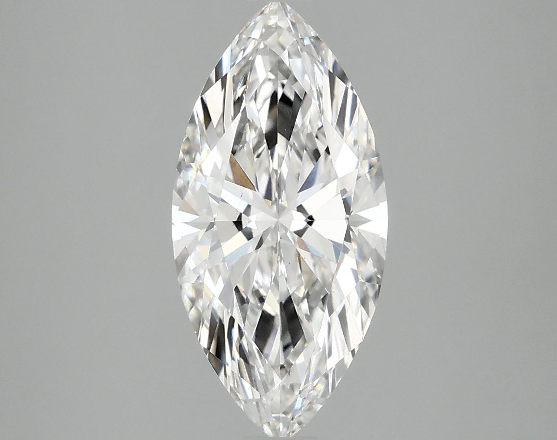 2.08 Carat Marquise Shaped Excellent Cut VS1 IGI Certified Lab Grown Diamond