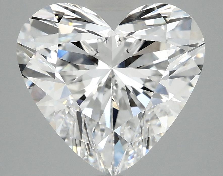 4.05 Carat Heart Shaped Ideal Cut VS2 IGI Certified Lab Grown Diamond