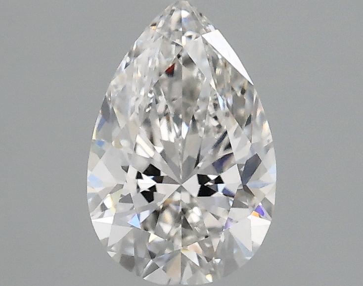 1.06 Carat Pear Shaped Excellent Cut VVS2 IGI Certified Lab Grown Diamond