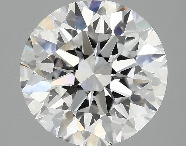 2.93 Carat Round Shaped Excellent Cut VVS2 IGI Certified Lab Grown Diamond