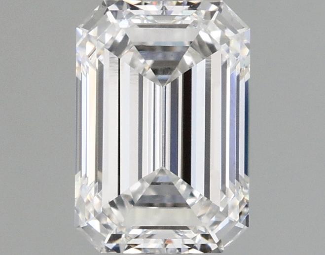 0.98 Carat Emerald Shaped Ideal Cut VVS2 IGI Certified Lab Grown Diamond