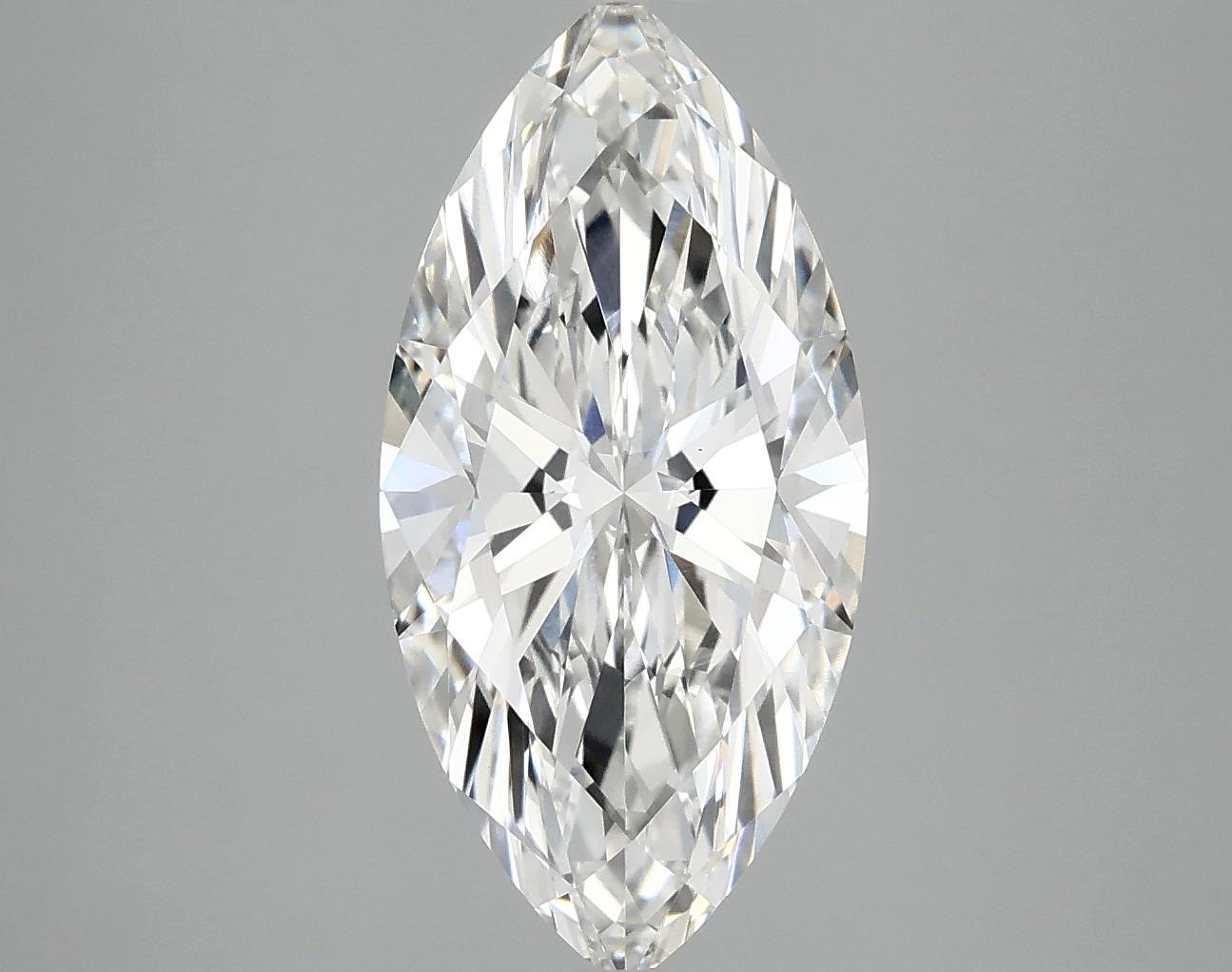 3.07 Carat Marquise Shaped Ideal Cut VS1 IGI Certified Lab Grown Diamond