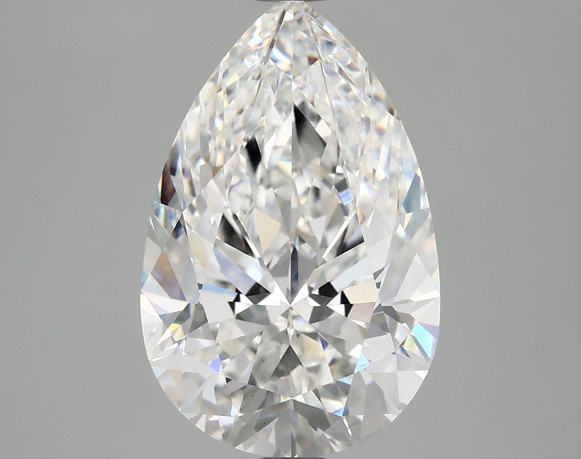 4.09 Carat Pear Shaped Ideal Cut VS1 IGI Certified Lab Grown Diamond