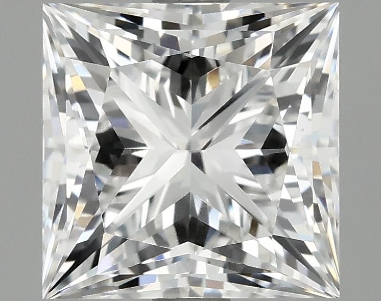 2.47 Carat Princess Shaped Ideal Cut VVS2 IGI Certified Lab Grown Diamond