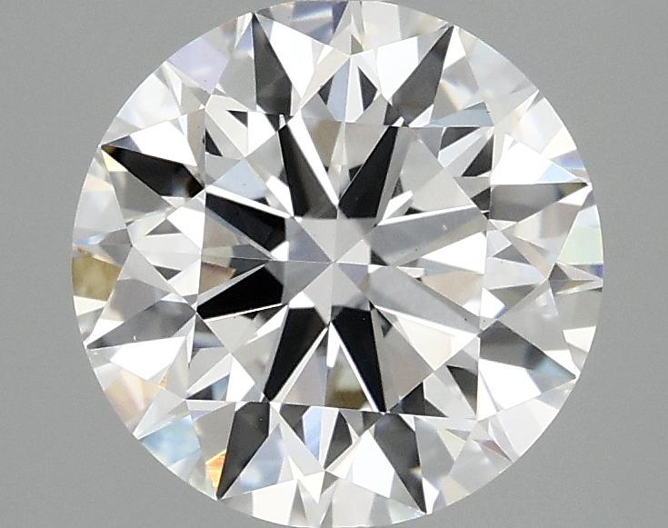 2.55 Carat Round Shaped Ideal Cut VS1 IGI Certified Lab Grown Diamond