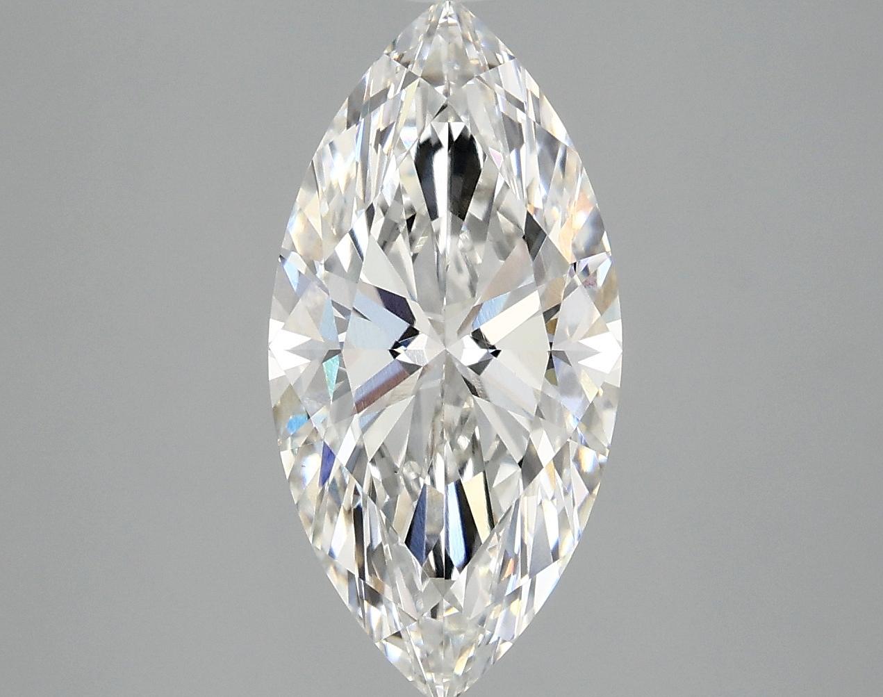 3.04 Carat Marquise Shaped Ideal Cut VS1 IGI Certified Lab Grown Diamond