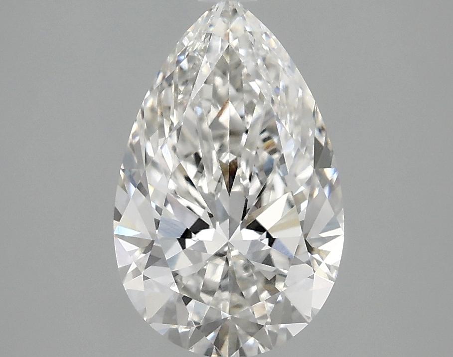1.86 Carat Pear Shaped Ideal Cut VVS2 IGI Certified Lab Grown Diamond