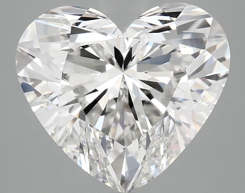 4.08 Carat Heart Shaped Ideal Cut VS1 IGI Certified Lab Grown Diamond