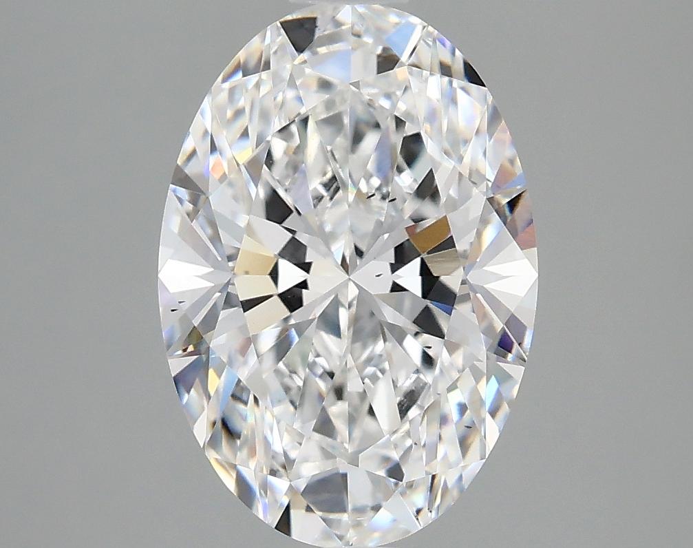 3.09 Carat Oval Shaped Ideal Cut SI1 IGI Certified Lab Grown Diamond
