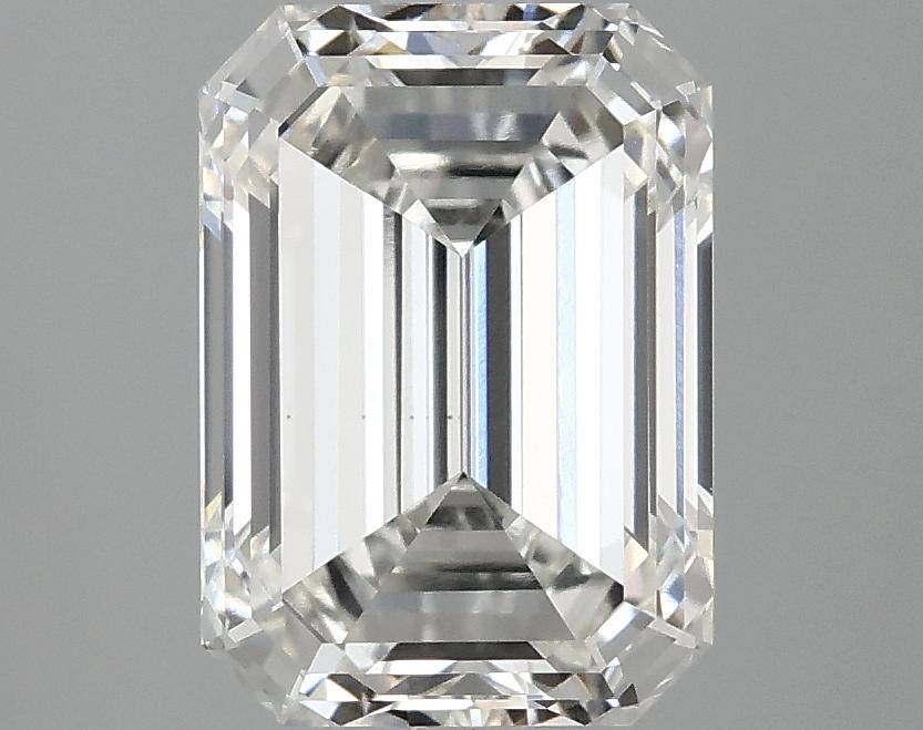 3.03 Carat Emerald Shaped Ideal Cut VVS2 IGI Certified Lab Grown Diamond