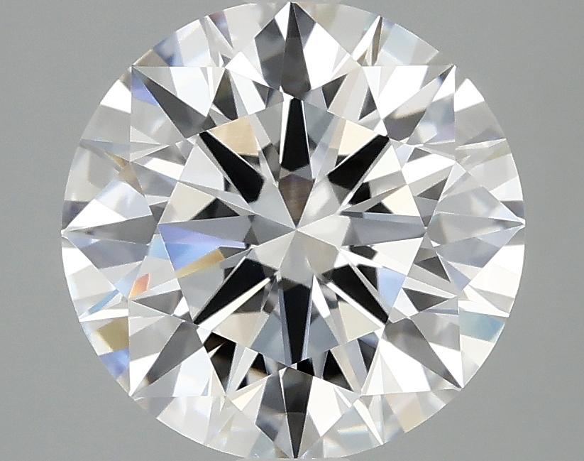 3.04 Carat Round Shaped Ideal Cut VVS2 IGI Certified Lab Grown Diamond