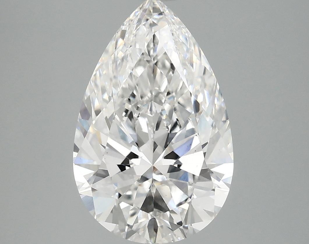 3.05 Carat Pear Shaped Ideal Cut VS1 IGI Certified Lab Grown Diamond