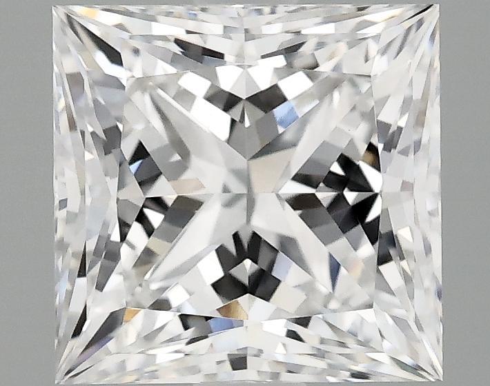 2.09 Carat Princess Shaped Ideal Cut VVS2 IGI Certified Lab Grown Diamond