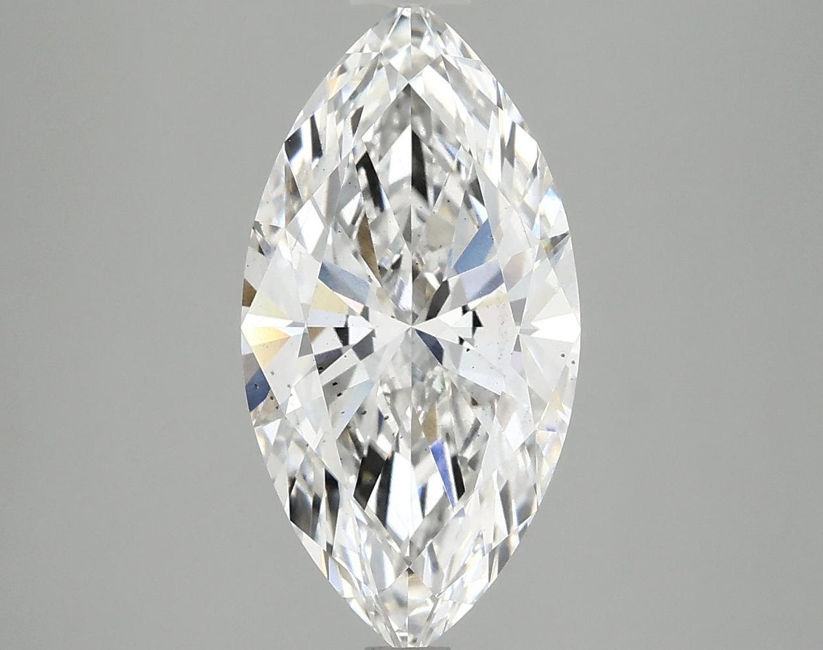 3.0 Carat Marquise Shaped Ideal Cut SI1 IGI Certified Lab Grown Diamond