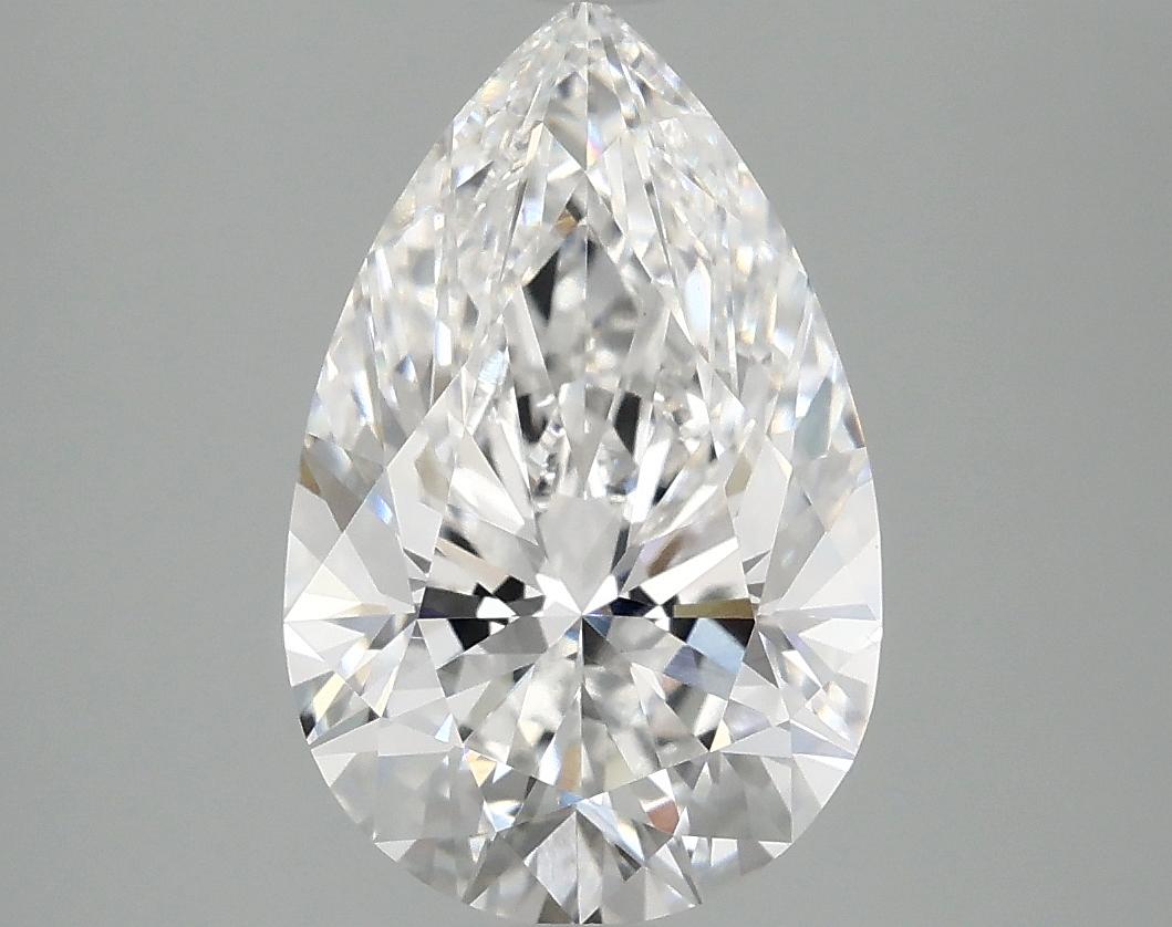 3.06 Carat Pear Shaped Ideal Cut VS1 IGI Certified Lab Grown Diamond