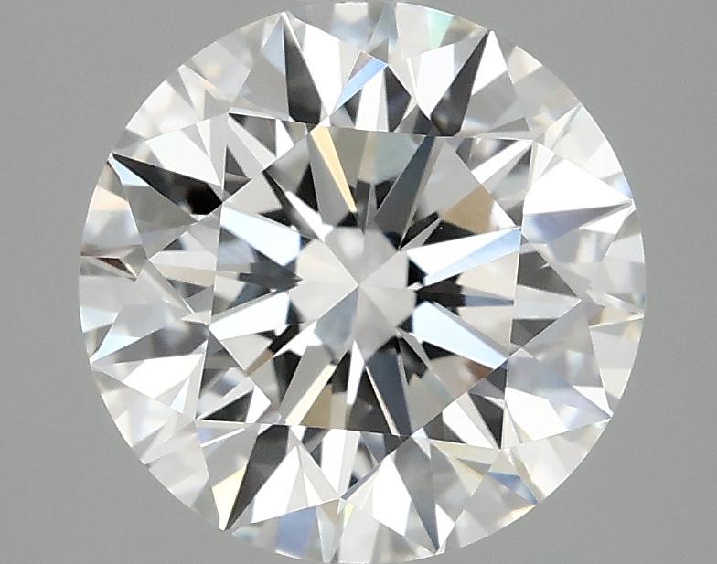 3.06 Carat Round Shaped Excellent Cut VVS2 IGI Certified Lab Grown Diamond