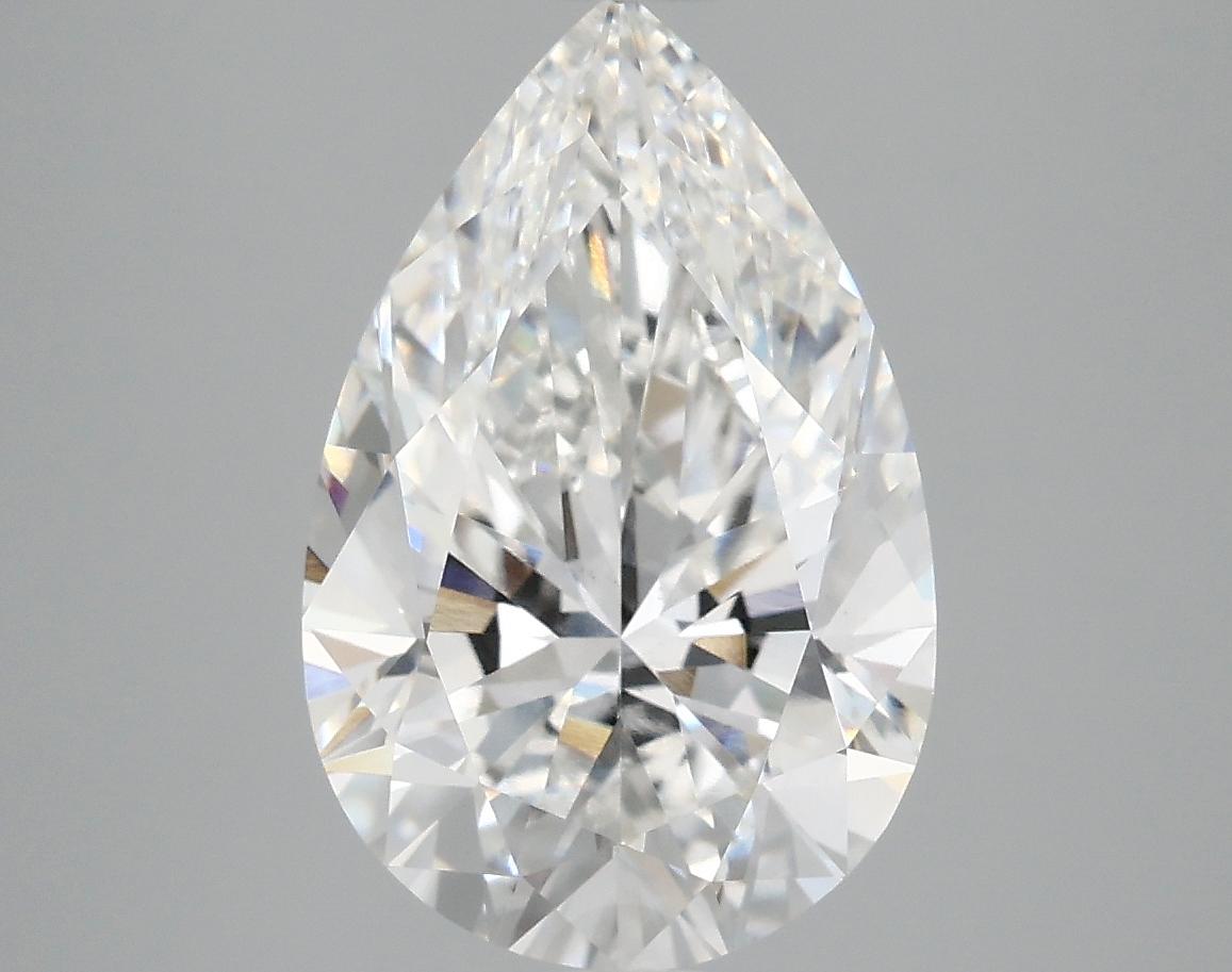 4.09 Carat Pear Shaped Ideal Cut VS1 IGI Certified Lab Grown Diamond