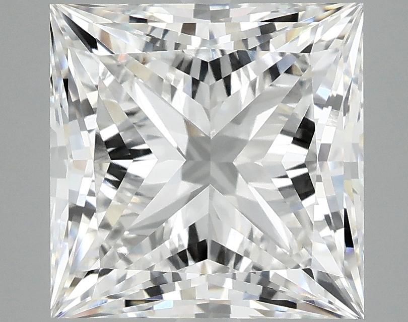 4.86 Carat Princess Shaped Ideal Cut VVS2 IGI Certified Lab Grown Diamond