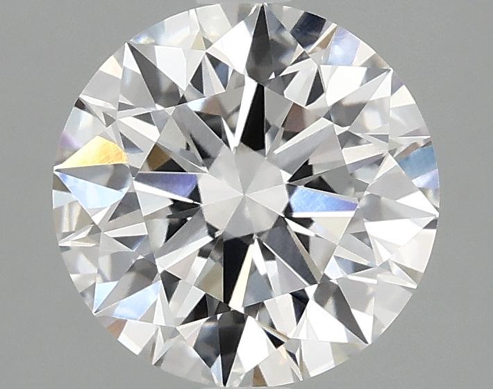 2.05 Carat Round Shaped Ideal Cut VVS2 IGI Certified Lab Grown Diamond