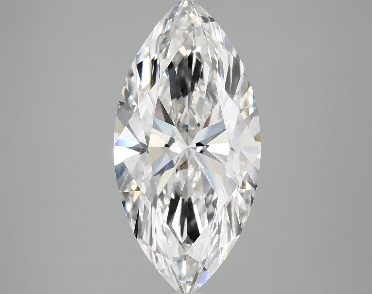 3.03 Carat Marquise Shaped Ideal Cut VS2 IGI Certified Lab Grown Diamond