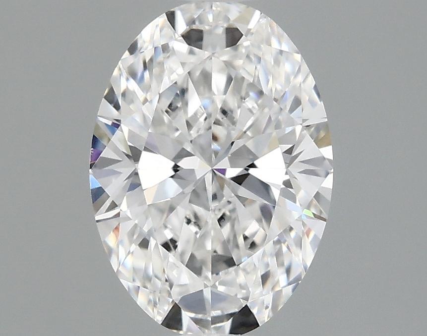 0.98 Carat Oval Shaped Ideal Cut VVS2 IGI Certified Lab Grown Diamond