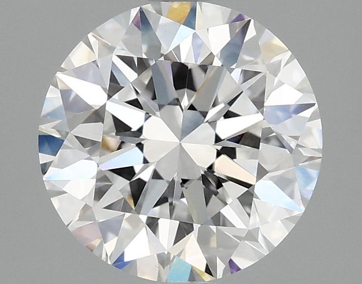 2.45 Carat Round Shaped Ideal Cut VVS2 IGI Certified Lab Grown Diamond
