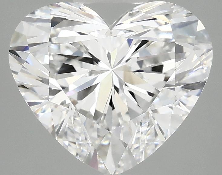 3.0 Carat Heart Shaped Ideal Cut VVS2 IGI Certified Lab Grown Diamond