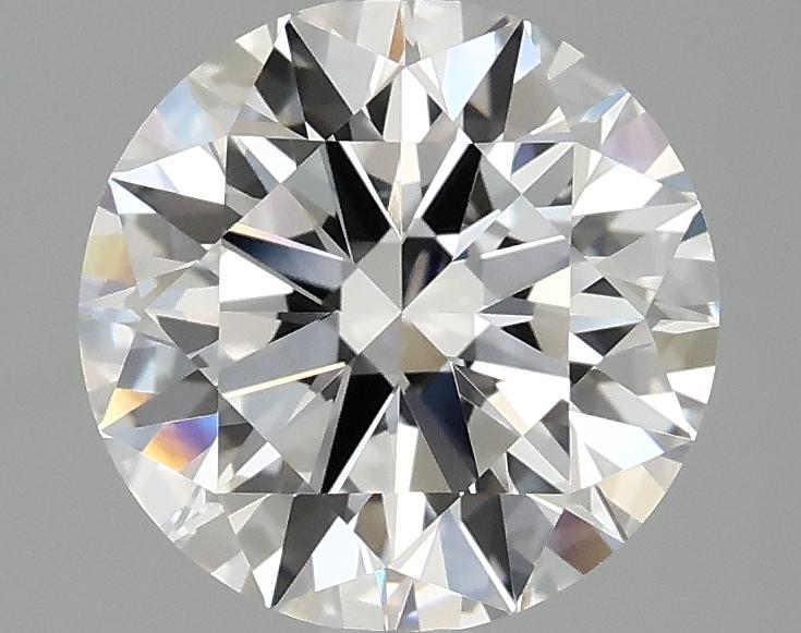 2.54 Carat Round Shaped Ideal Cut VVS2 IGI Certified Lab Grown Diamond