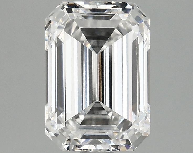 2.0 Carat Emerald Shaped Ideal Cut VS2 IGI Certified Lab Grown Diamond