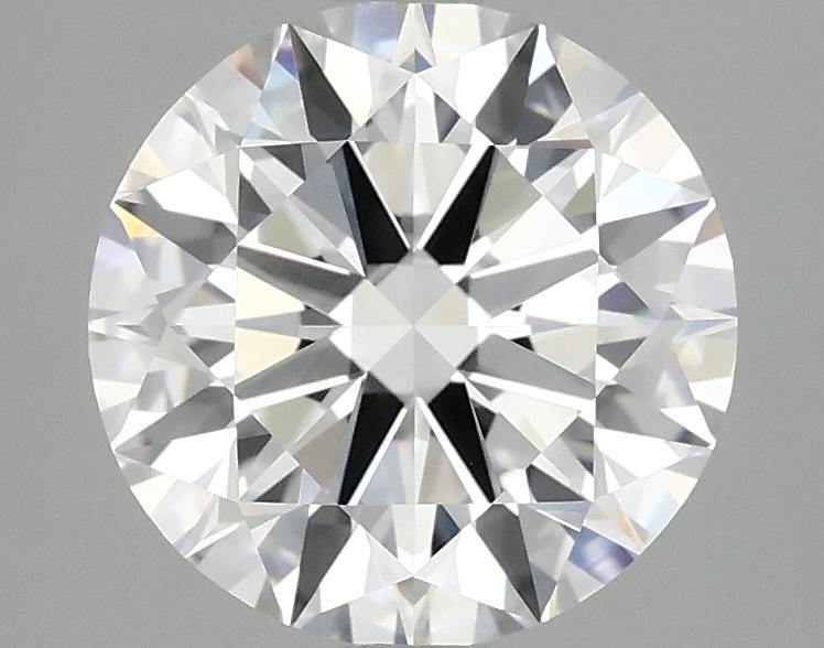 2.57 Carat Round Shaped Ideal Cut VVS2 IGI Certified Lab Grown Diamond