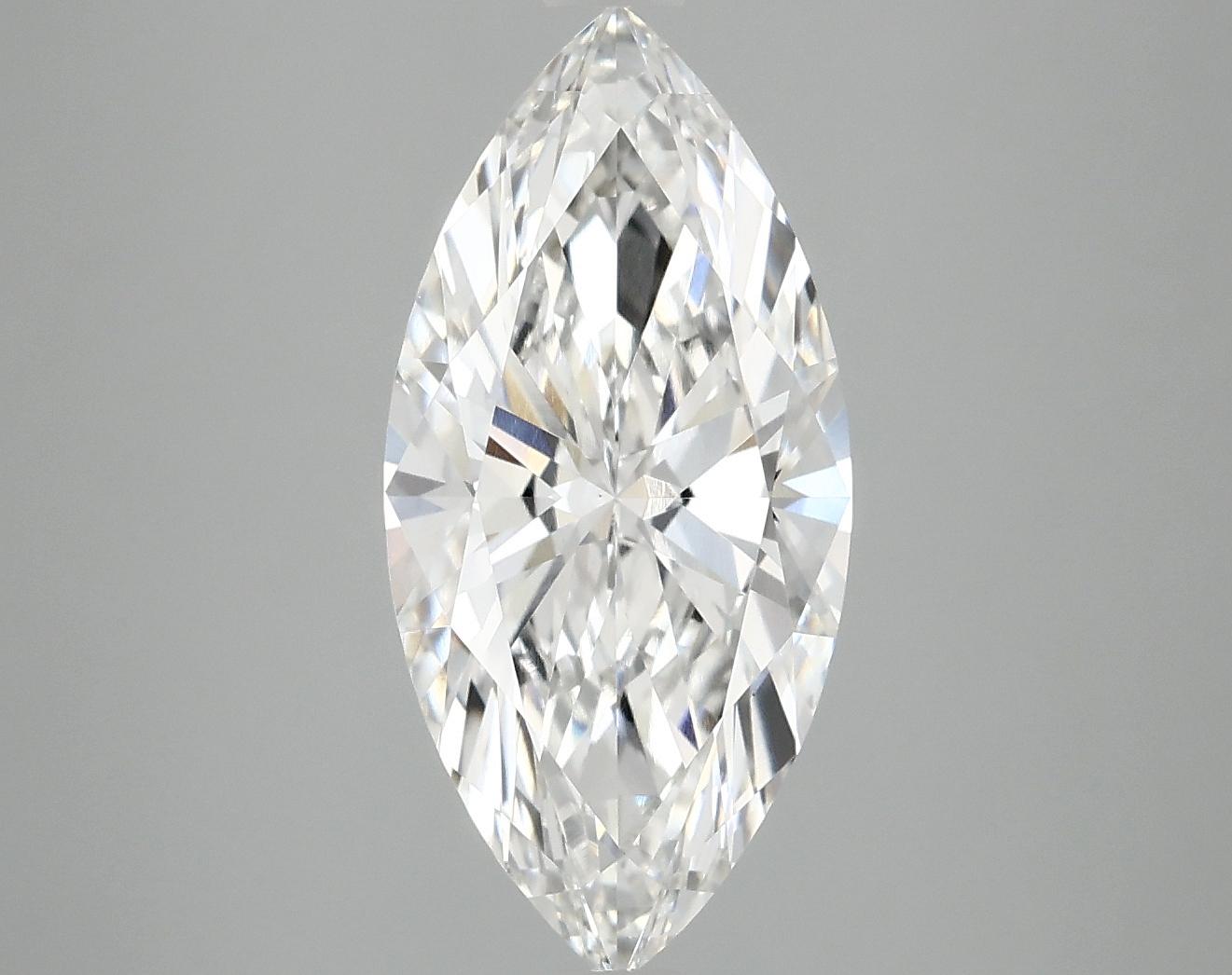 2.98 Carat Marquise Shaped Excellent Cut VS1 IGI Certified Lab Grown Diamond