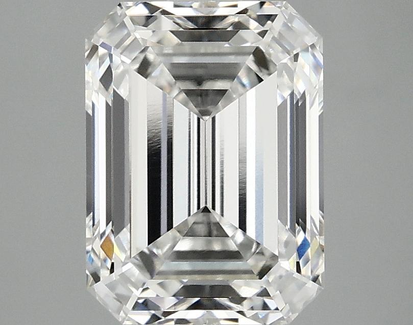 3.04 Carat Emerald Shaped Excellent Cut VVS2 IGI Certified Lab Grown Diamond
