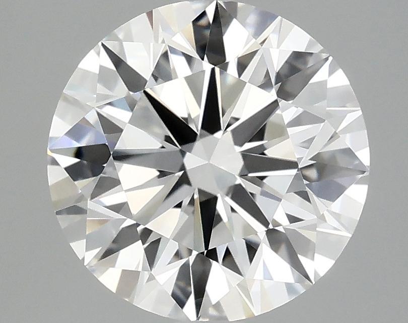 3.08 Carat Round Shaped Ideal Cut VVS2 IGI Certified Lab Grown Diamond