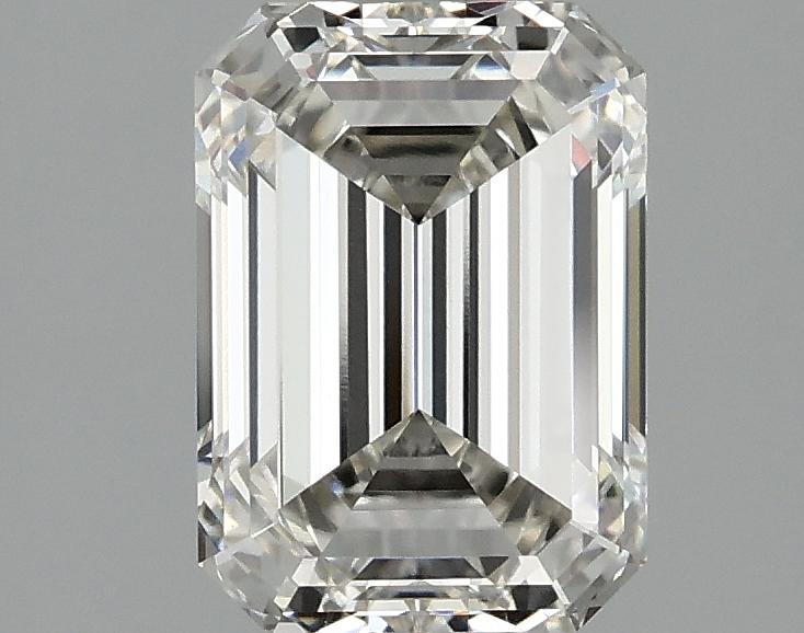 2.06 Carat Emerald Shaped Ideal Cut VVS2 IGI Certified Lab Grown Diamond