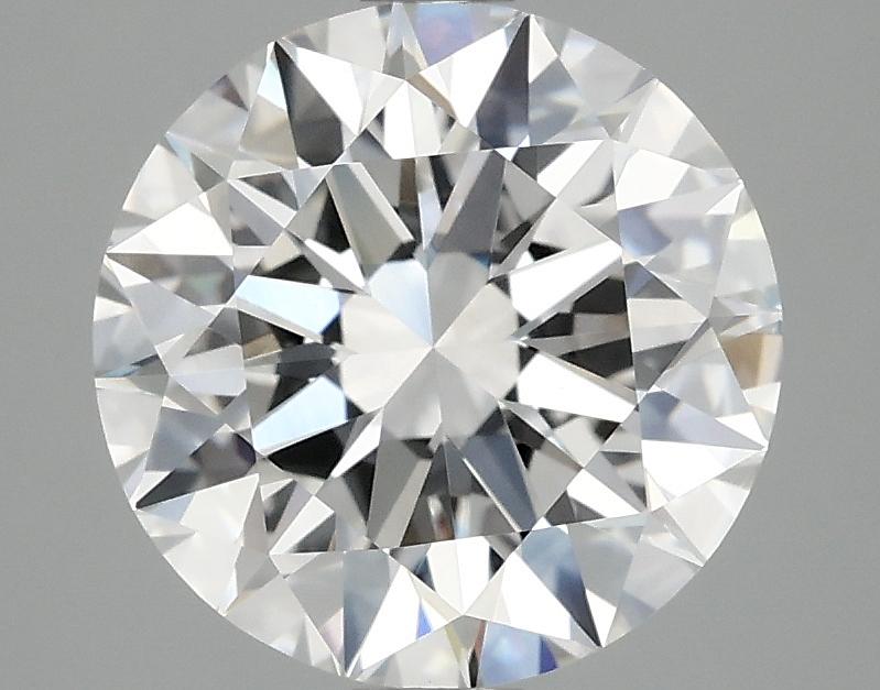 3.06 Carat Round Shaped Ideal Cut VVS2 IGI Certified Lab Grown Diamond