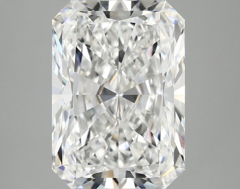 4.09 Carat Radiant Shaped Ideal Cut VVS2 IGI Certified Lab Grown Diamond