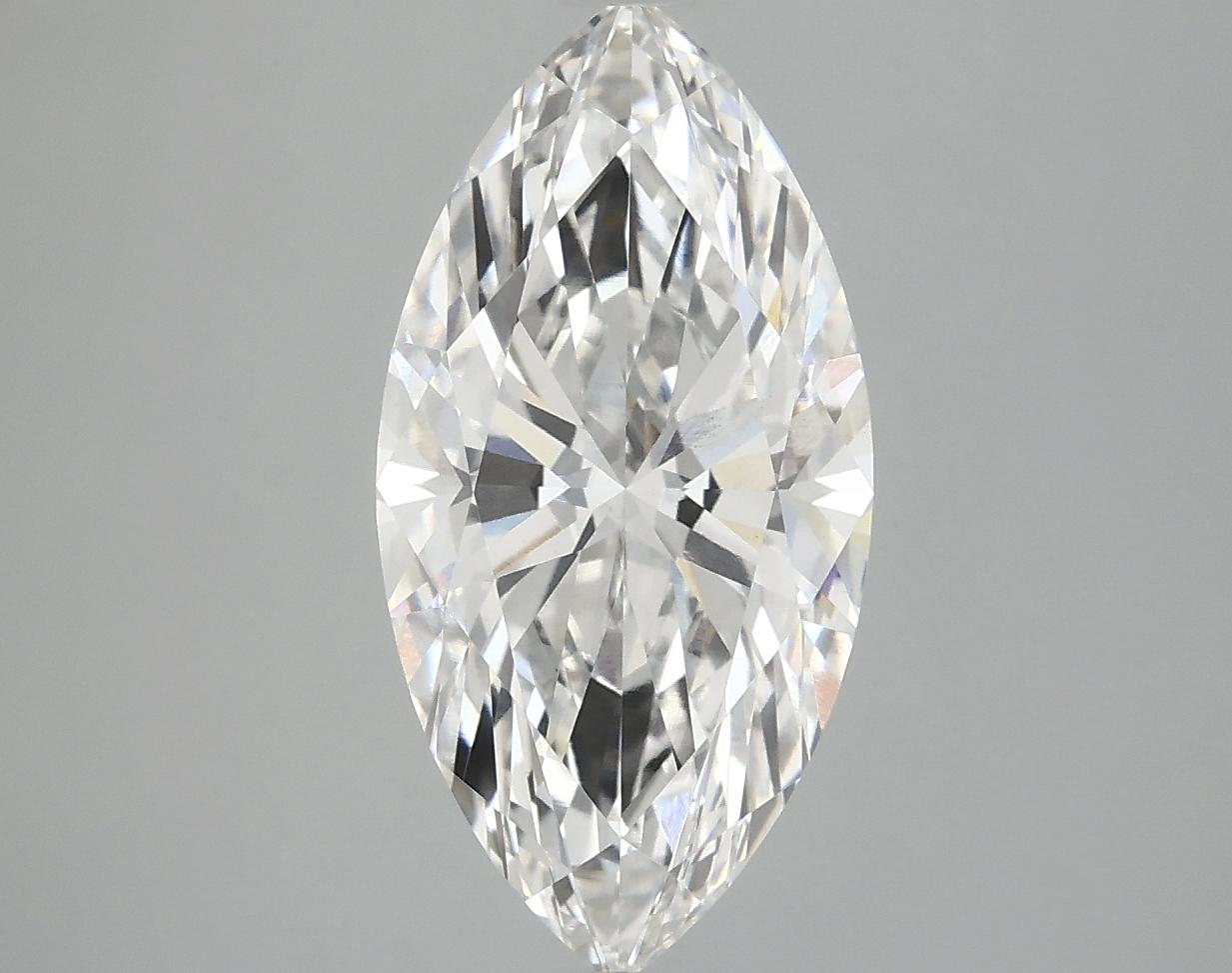 3.06 Carat Marquise Shaped Ideal Cut VS1 IGI Certified Lab Grown Diamond