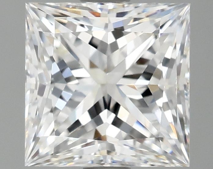 2.08 Carat Princess Shaped Ideal Cut VVS2 IGI Certified Lab Grown Diamond