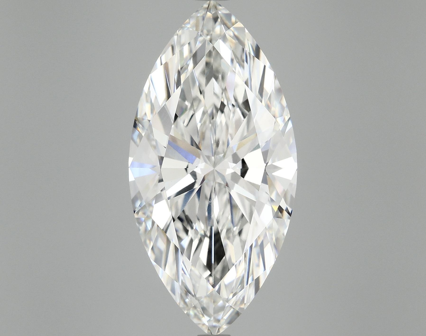 8.04 Carat Marquise Shaped Ideal Cut VVS2 IGI Certified Lab Grown Diamond