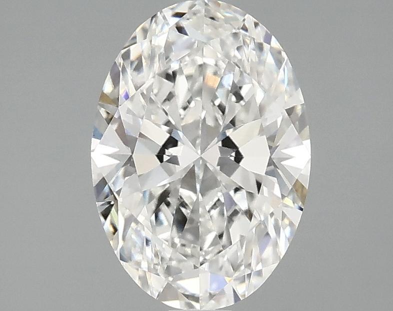 1.54 Carat Oval Shaped Ideal Cut VVS2 IGI Certified Lab Grown Diamond