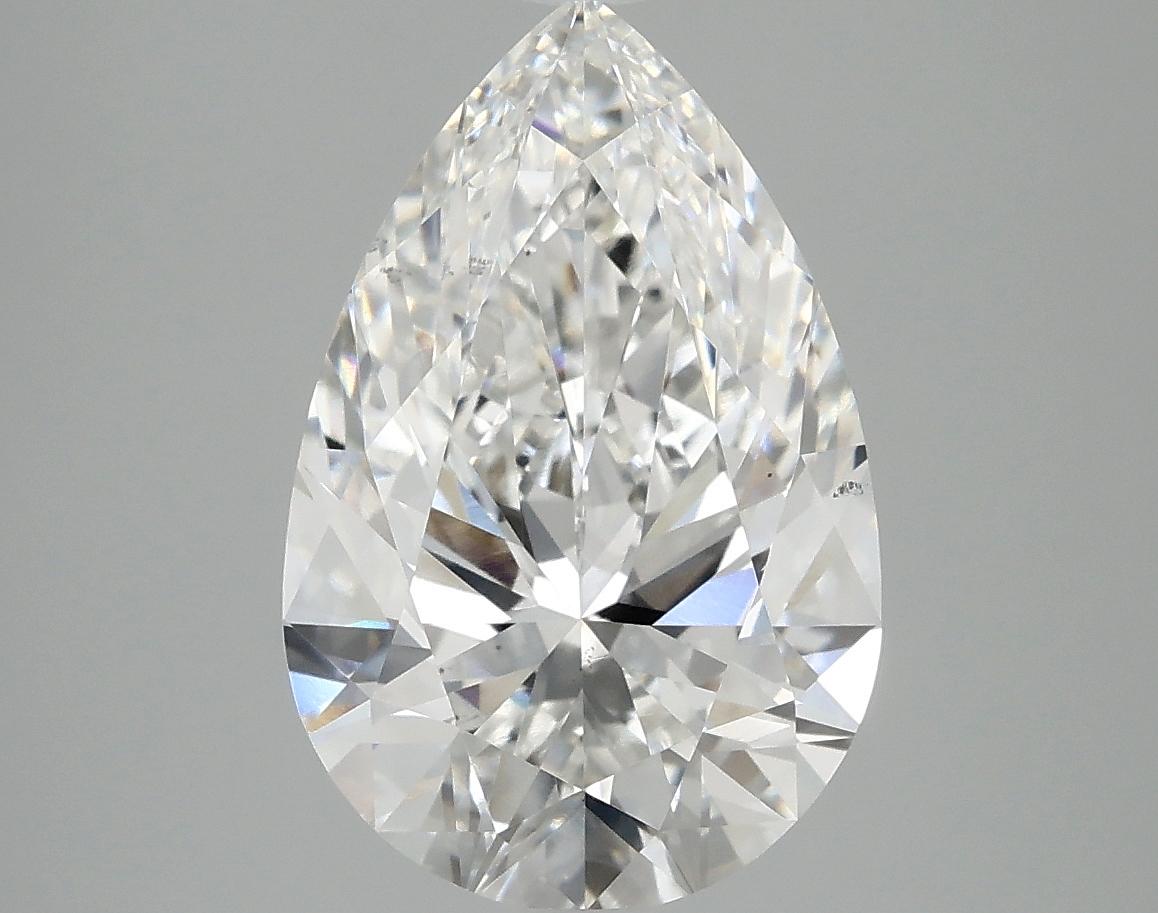 4.05 Carat Pear Shaped Excellent Cut VS2 IGI Certified Lab Grown Diamond