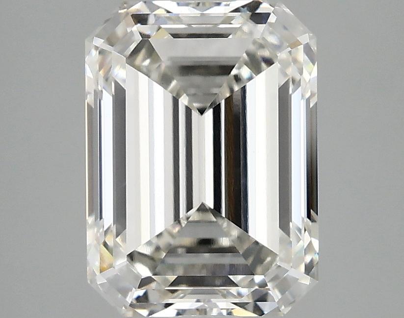 3.05 Carat Emerald Shaped Excellent Cut VVS2 IGI Certified Lab Grown Diamond