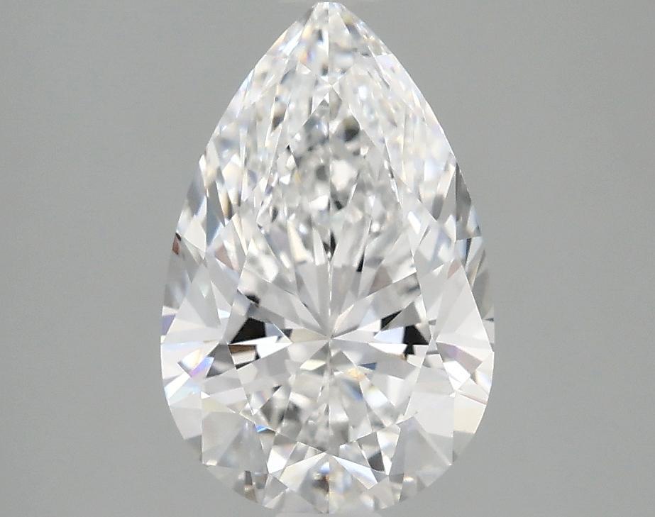 2.0 Carat Pear Shaped Ideal Cut VVS2 IGI Certified Lab Grown Diamond